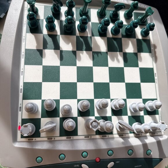 CHESSMAN Pro Lexibook CG 1400 Electronic Chess Game 2002 TIMER Instructions - Picture 15 of 16